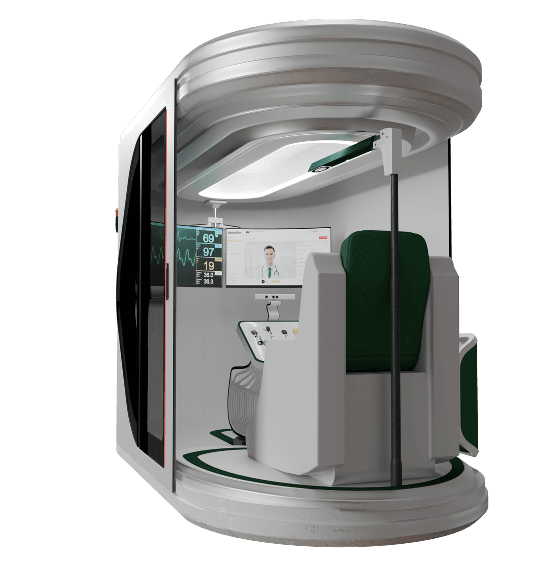 Moniteur de constantes et ECG dans la Cabine Premium